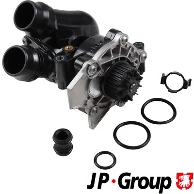 Kuva JP GROUP 1114511100 Termostaattikotelo Tiivisteillä, Vesipumpulla