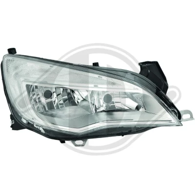 Kuva DIEDERICHS 1807280 Ajovaloumpio Oikea W21/5W, H7/H7 Oikeanpuoleiselle liikenteelle OPEL: Astra J Sports Tourer, Hatchback