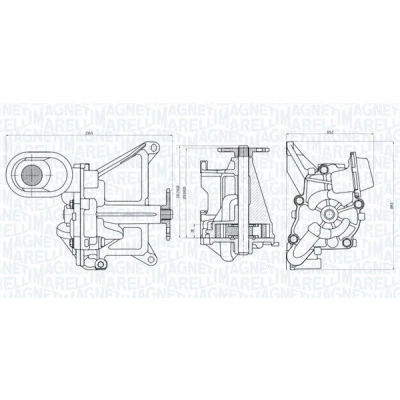Kuva Öljypumppu CITROËN, FORD, PEUGEOT OE 1001.F8, 1698694, 9682393380