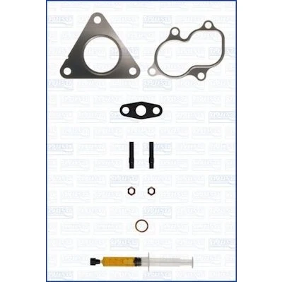 Kuva AJUSA JTC11215 Asennussarja Turboahdin with studs, syringe oil Tiivisteillä asennusohjeella FIAT: Scudo I Van