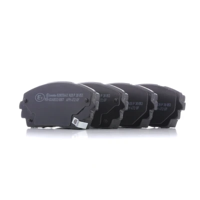 Kuva BREMBO P 30 053 Jarrupalat akustisella kulumavaroittimella Ilman tarvikkeita KIA: Picanto II, I