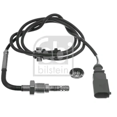 Kuva FEBI BILSTEIN 49281 Tunnistin Pakokaasulämpötila Nokihiukkassuodattimen jälkeen VOLKSWAGEN: GOLF 6, AUDI: A3 Sportback