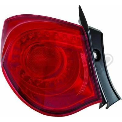 Kuva DIEDERICHS 3042090 Takavalot Oikea Uloin osa R10W, LED ALFA ROMEO: Giulietta Hatchback