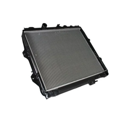 Kuva THERMOTEC D72018TT Jäähdytin ajoneuvoille ilmastointilaitteella tai ilman 529 450 32 Käsivaihteisto Jäähdytysrivat juotetut TOYOTA: HILUX 3 Pick up